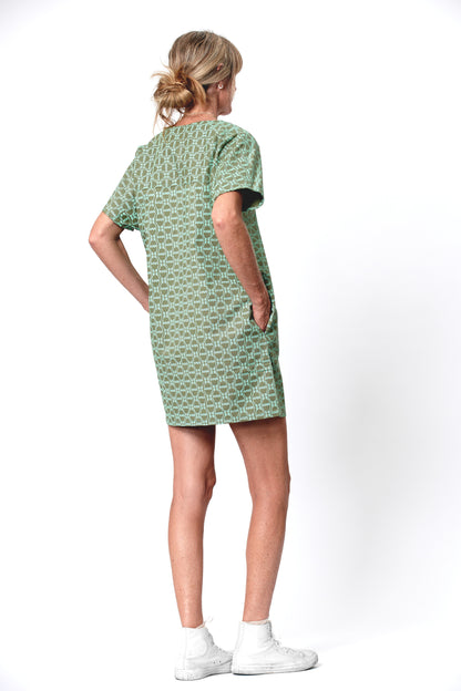 Mini Kaftan - Mod Volcano Sage