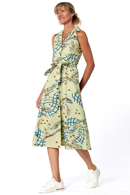 Net Fisher Eucalyptus Maxi Dress
