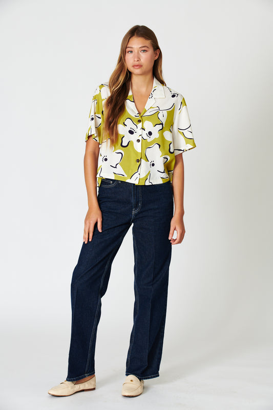 Magnolia Moss Ladies Camp Shirt
