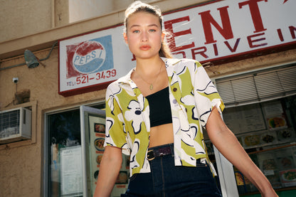 Magnolia Moss Ladies Camp Shirt