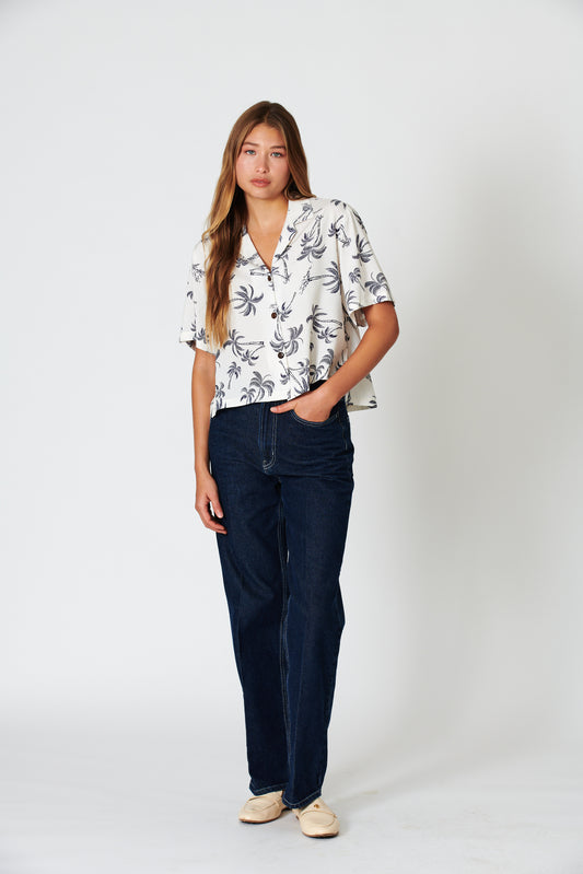 Trades Coconut Ladies Camp Shirt