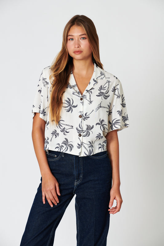 Trades Coconut Ladies Camp Shirt