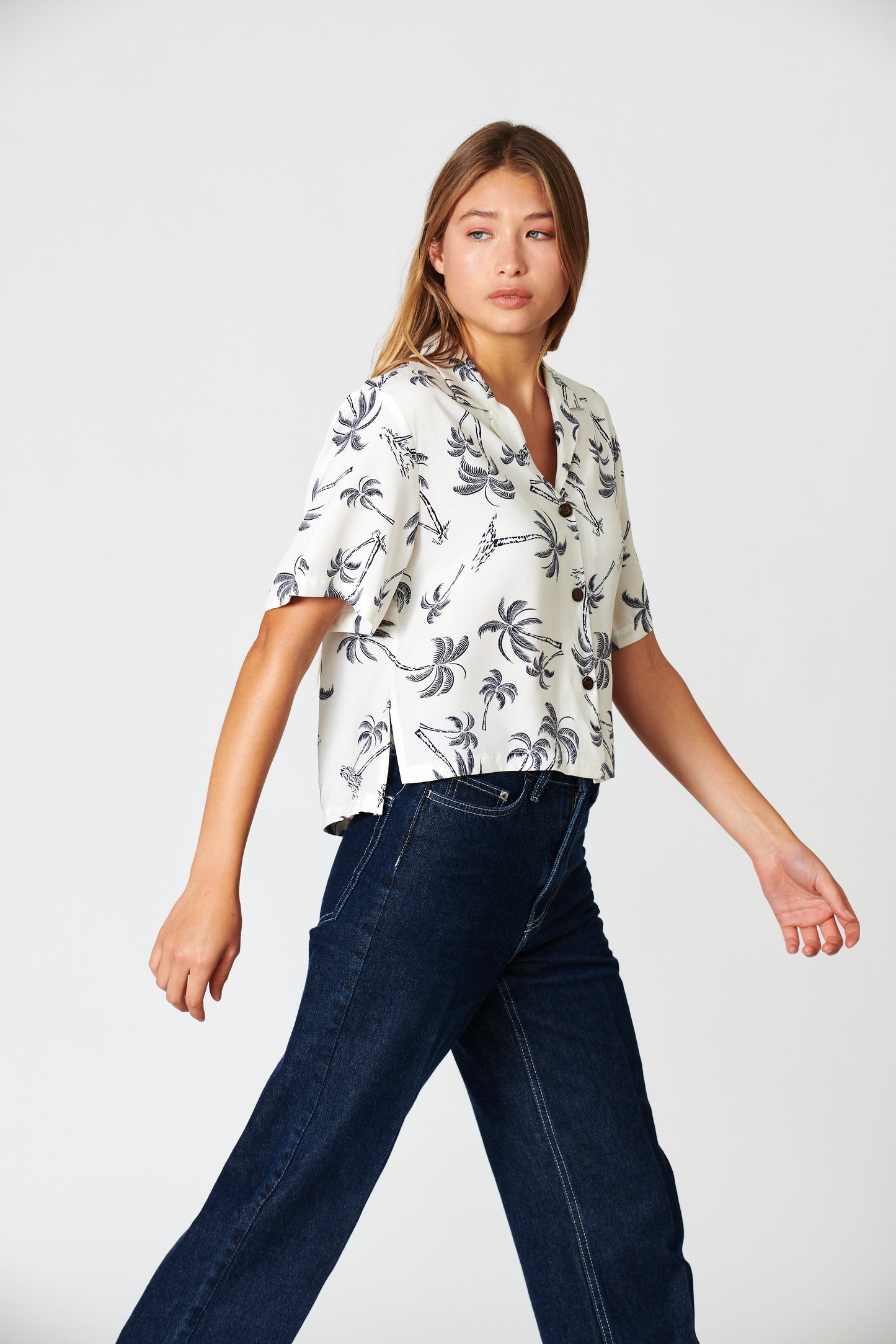 Trades Coconut Ladies Camp Shirt