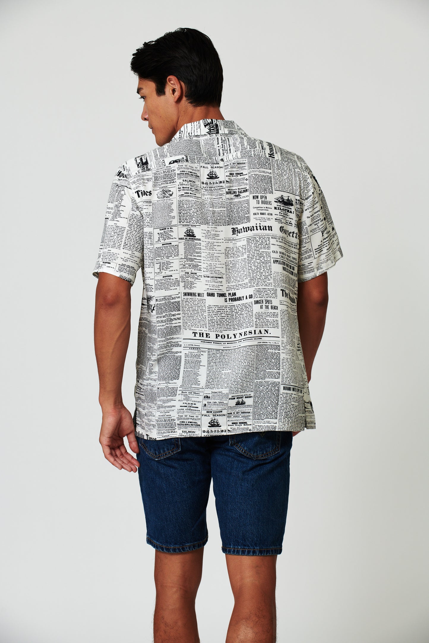 Old News Coconut Camp Shirt
