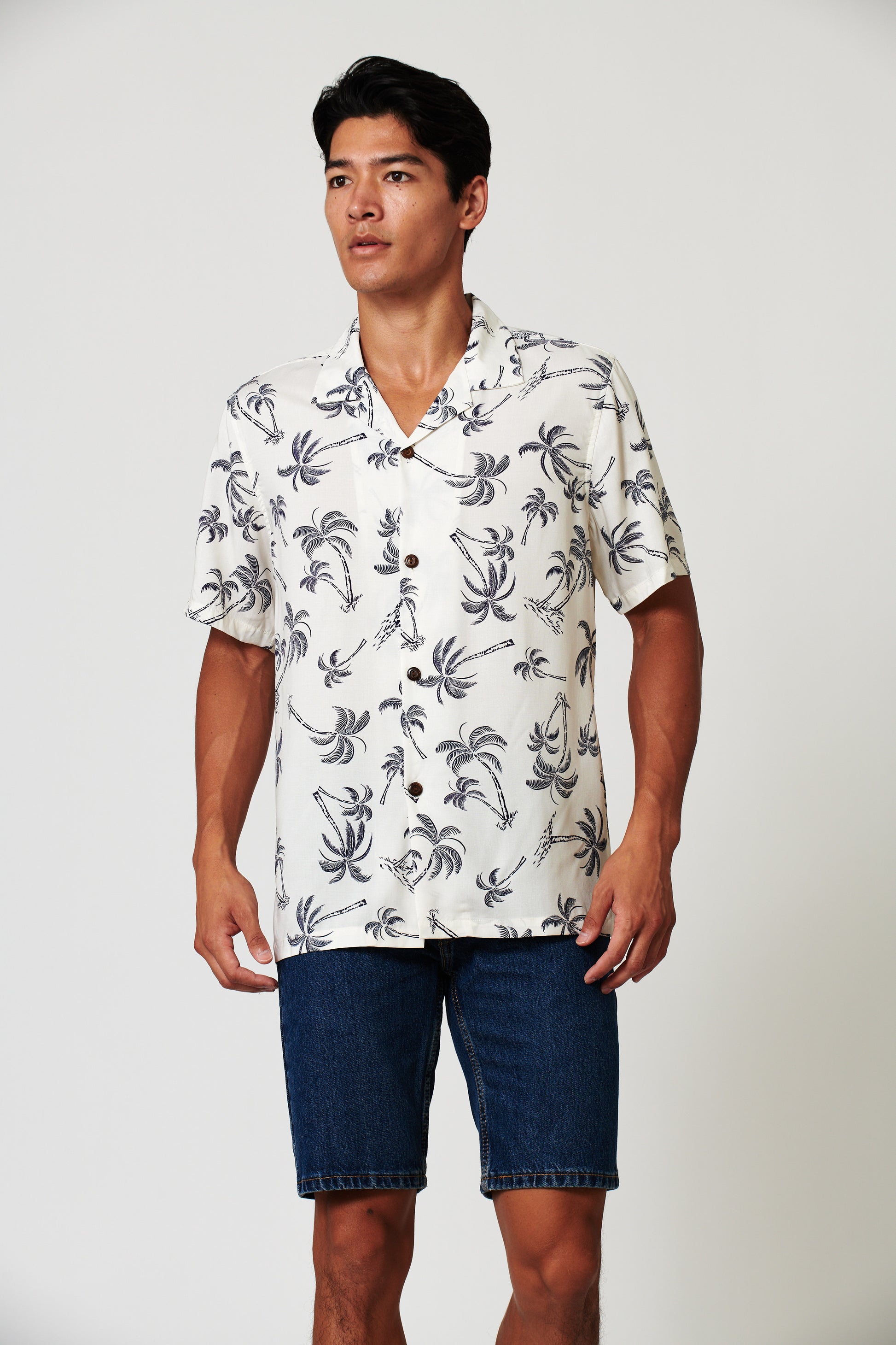 coconut row palm beach clothing Trades Coconut Camp Shirt – Roberta Oaks, Hawaii