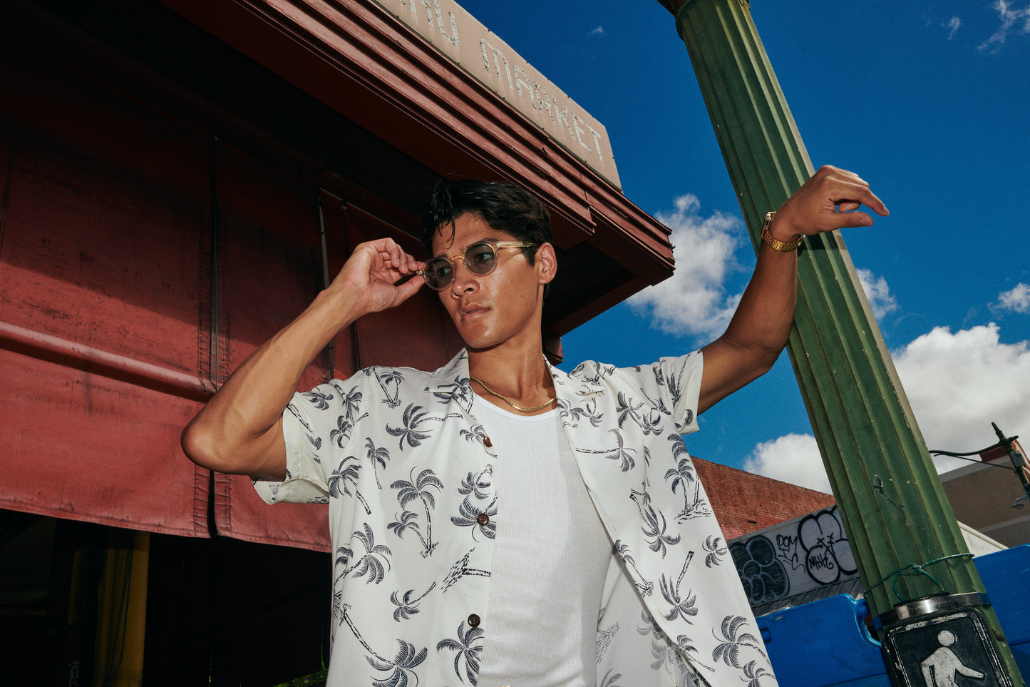 Trades Coconut Camp Shirt