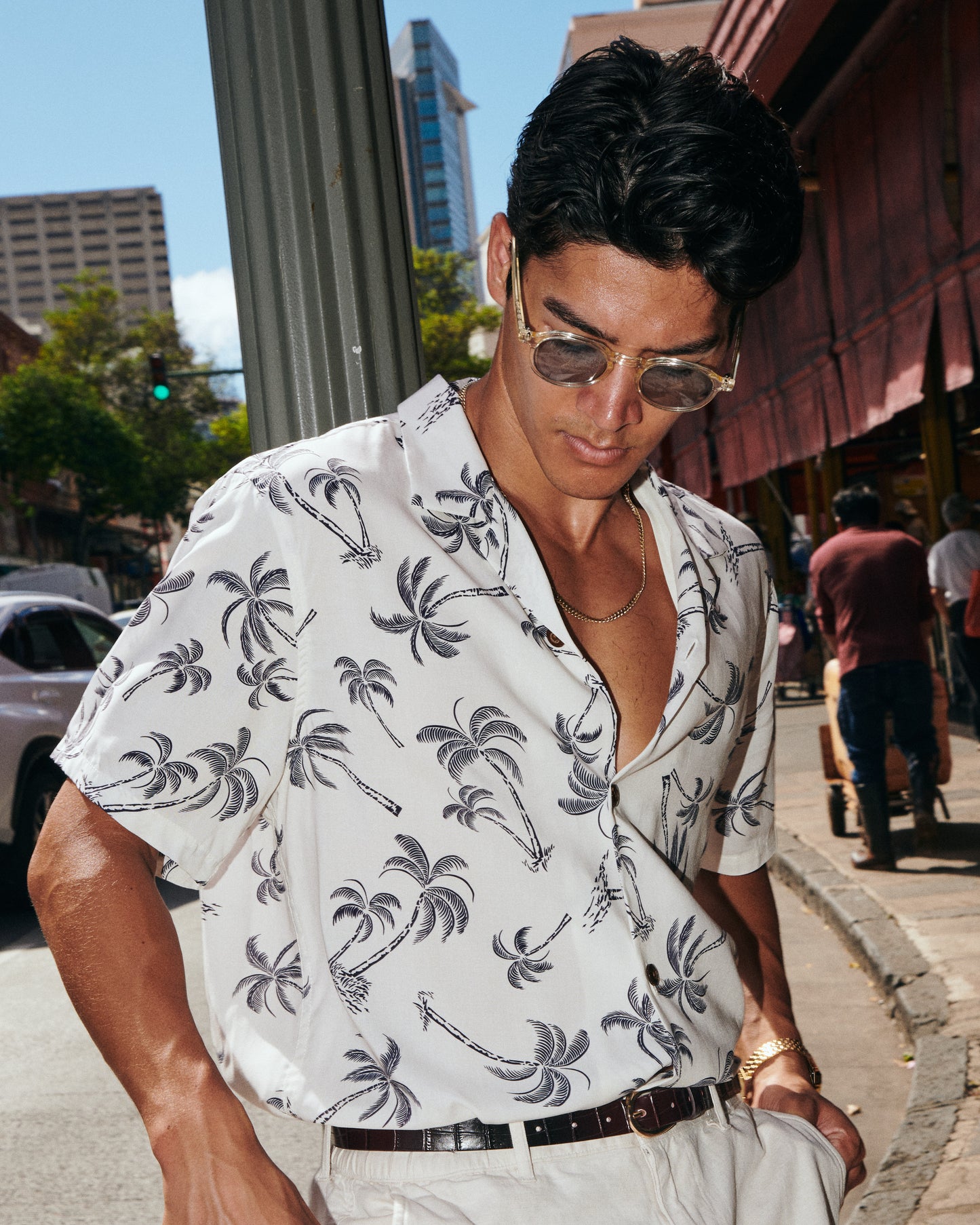 Trades Coconut Camp Shirt