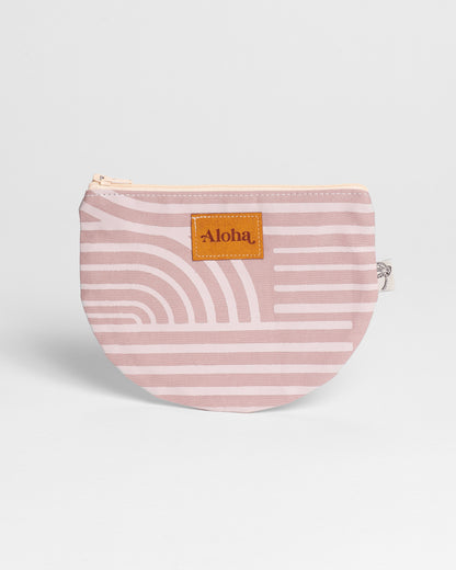 Half Round Pouch - Arco Mocha Mousse