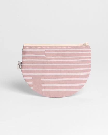 Half Round Pouch - Arco Mocha Mousse