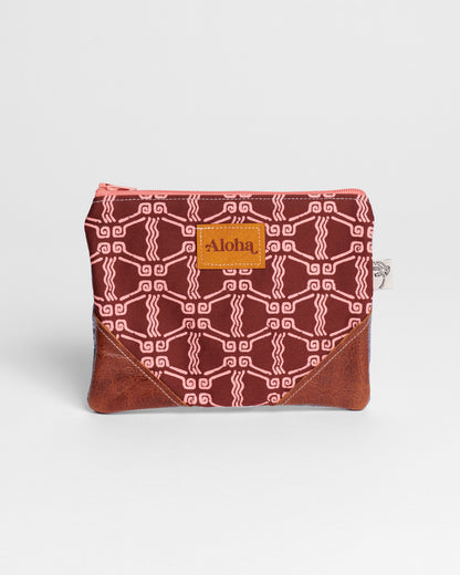 Corner Pouch - Mod Volcano Cocoa