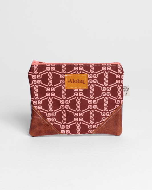 Corner Pouch - Mod Volcano Cocoa