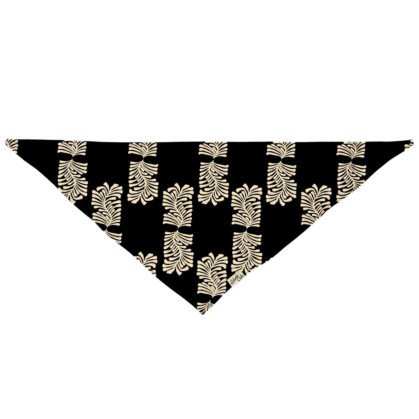 Pet Woodblock Fern Black