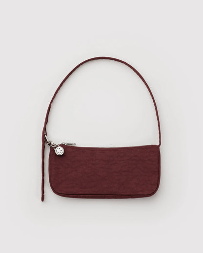 NYLON POUCHETTE - MAHOGANY