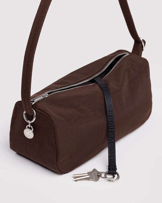 NYLON LOAF BAG - COFFEE
