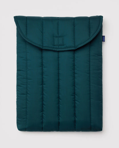 16" PUFFY LAPTOP SLEEVE - DEEP SEA