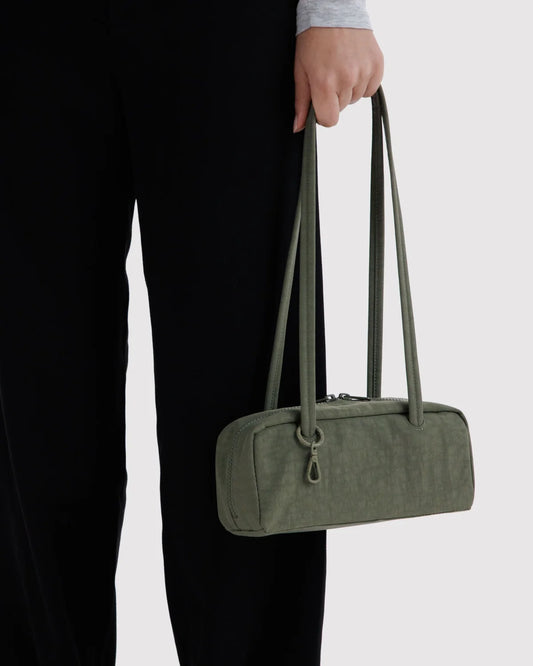 SMALL NYLON BOWLER BAG - CAPER