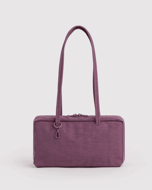 NYLON BOWLER BAG - WILD PLUM