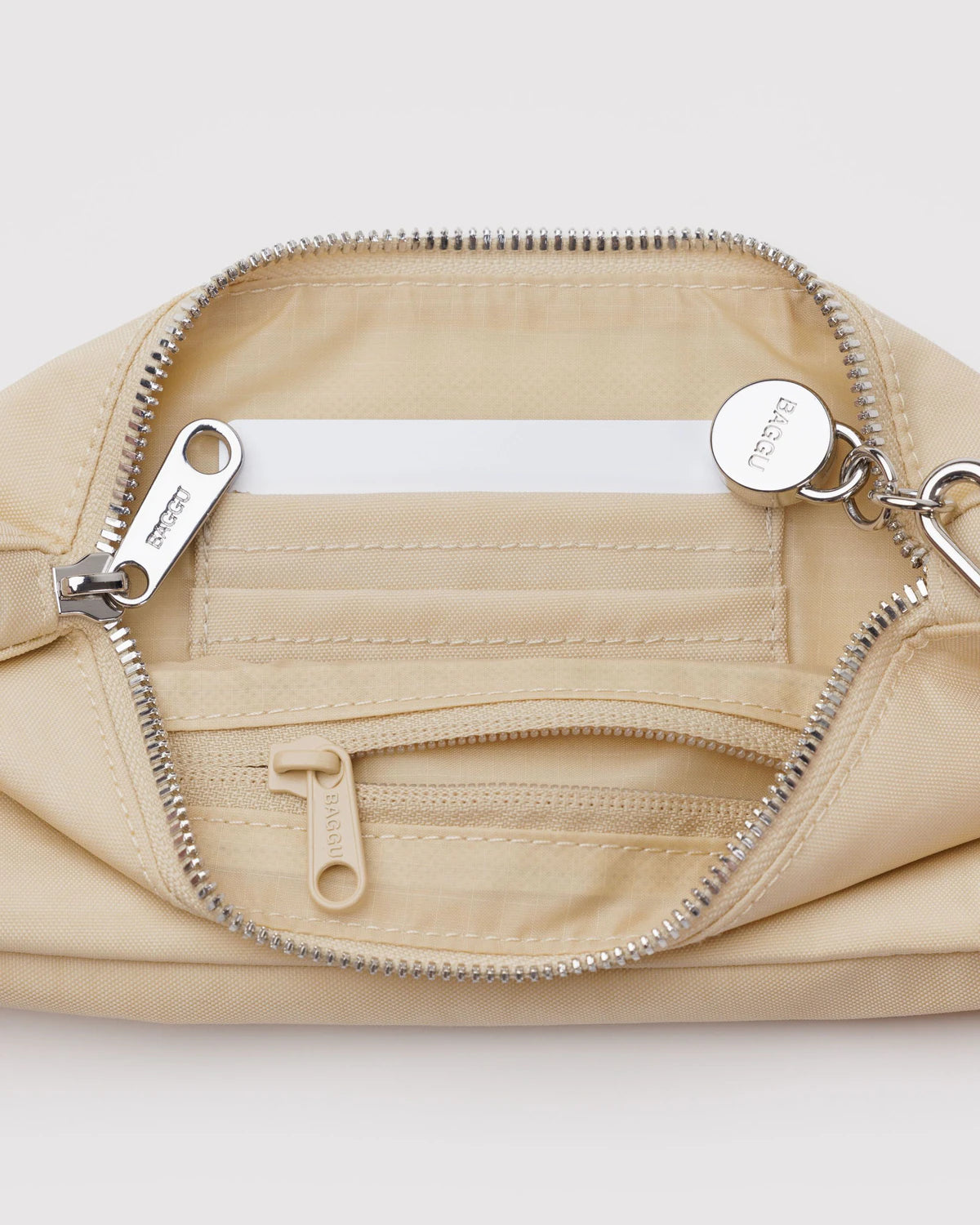 NYLON POUCHETTE - CUSTARD