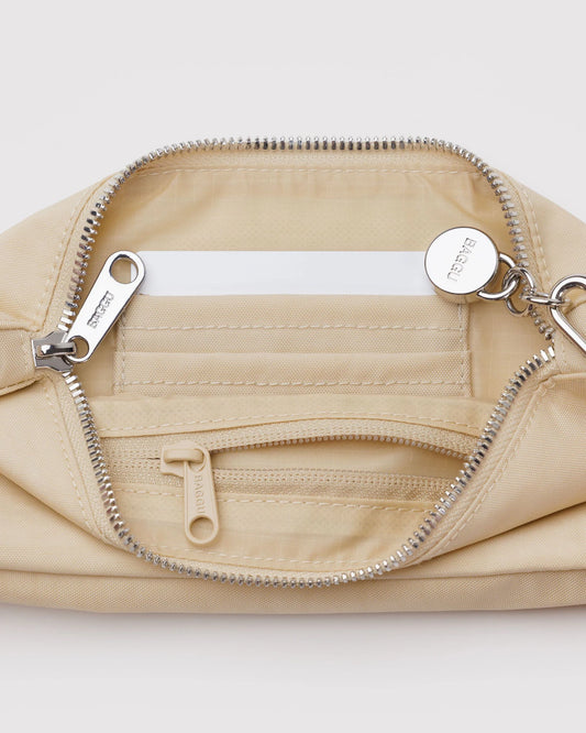 NYLON POUCHETTE - CUSTARD