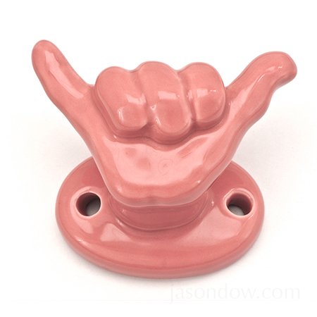 Shaka Hook - Coral Pink