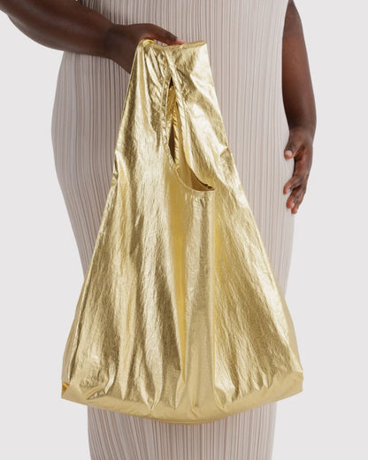 STANDARD BAGGU - GOLD METALLIC