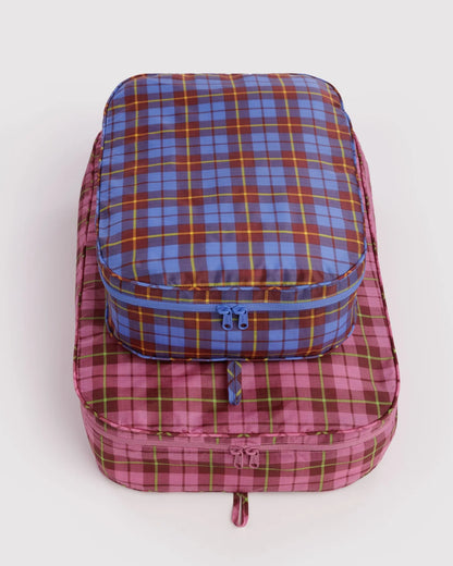 PACKING CUBE LARGE - CHECK MIX