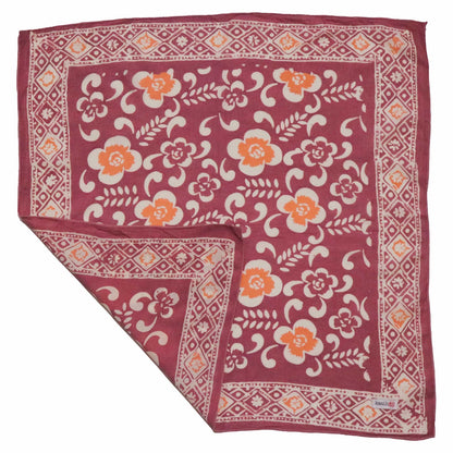 Batik Bandana - Plumeria Pink-Purple