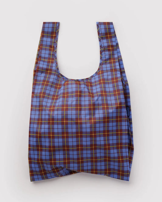 STANDARD BAGGU - BLUE TARTAN