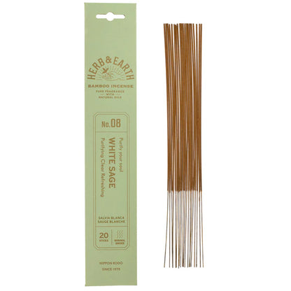 Herb & Earth Incense- White Sage