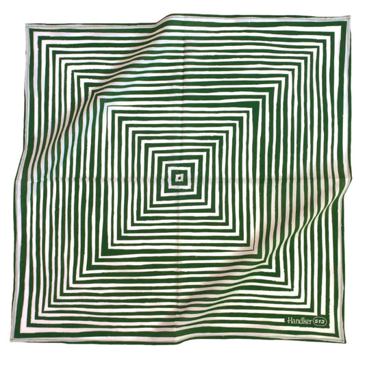 Bandana Sammie Green Stripe