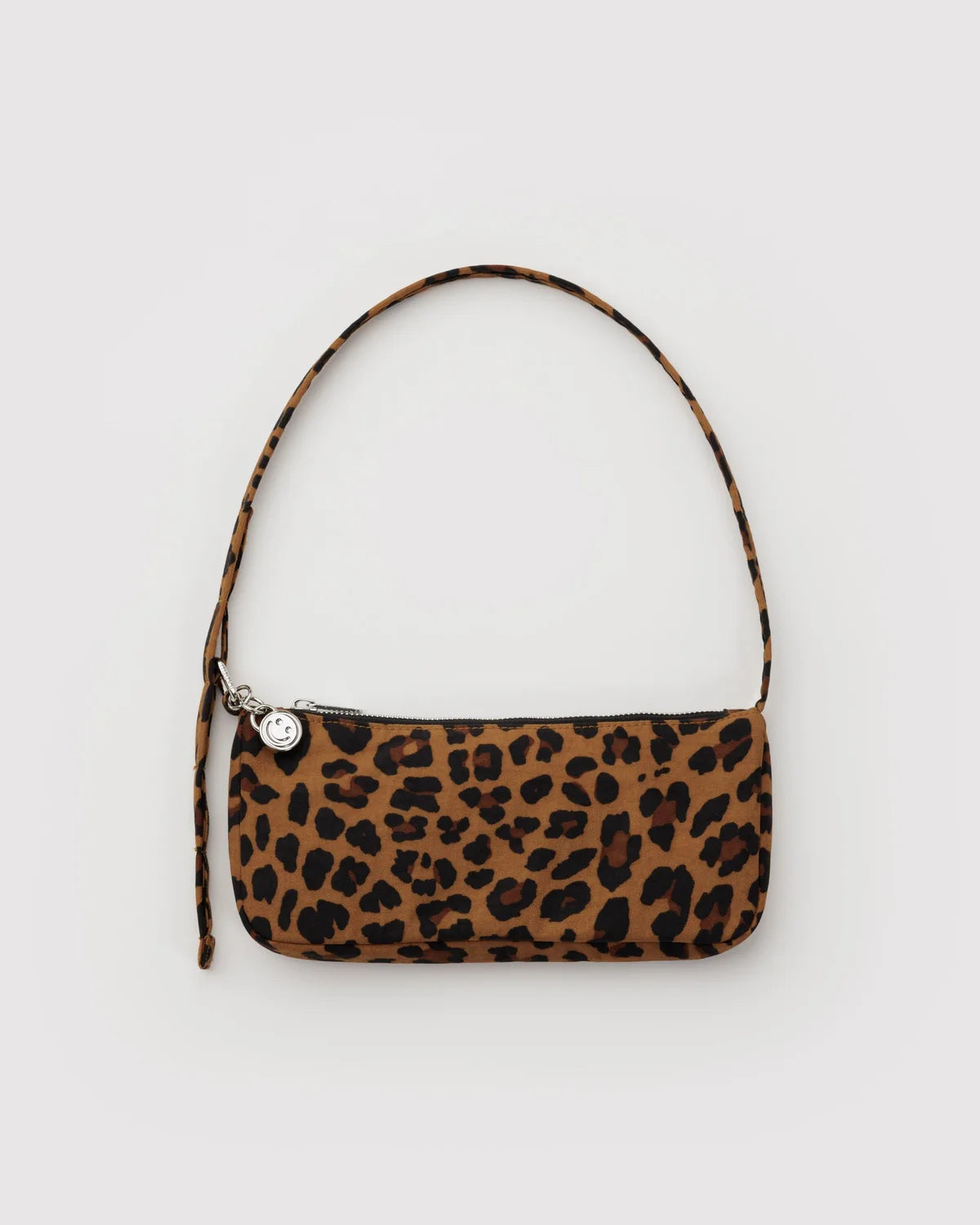 NYLON POUCHETTE - TAN HOUNDSTOOTH