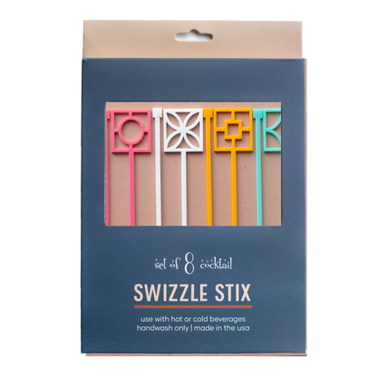 Breeze Block Swizzle Sticks