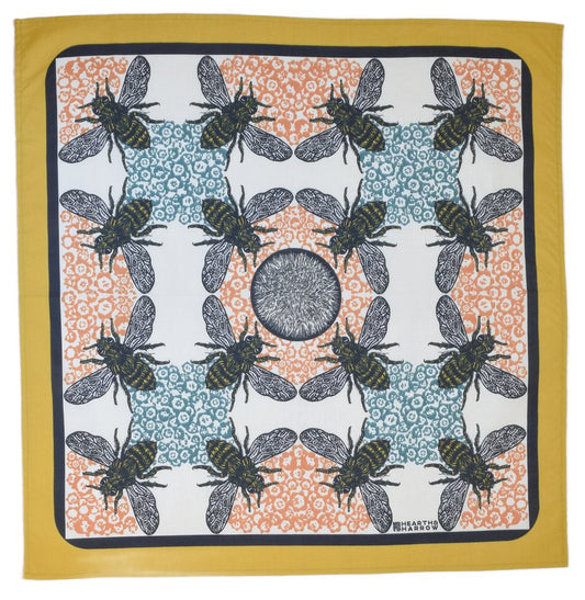 Bandana Honeybee Yellow