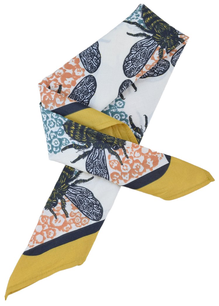 Bandana Honeybee Yellow