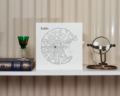 Dublin Letterpress Print