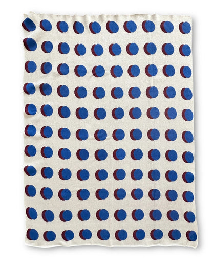 ECLIPSE THROW - WINE + ROYAL