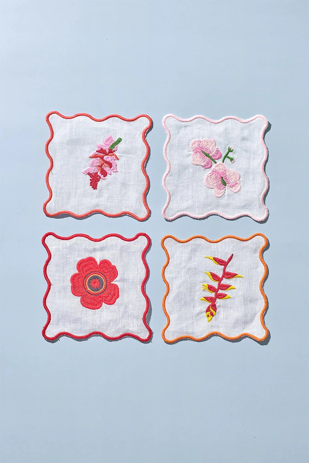 Flores Linen Napkin Set