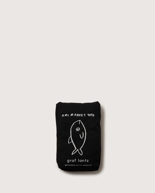 Ami Market Tote - Black