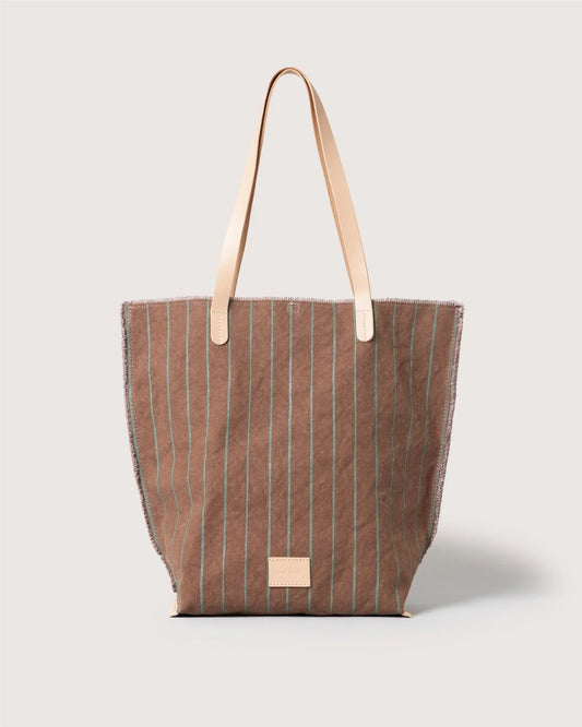 Hana Canvas Tote - Sea Clay