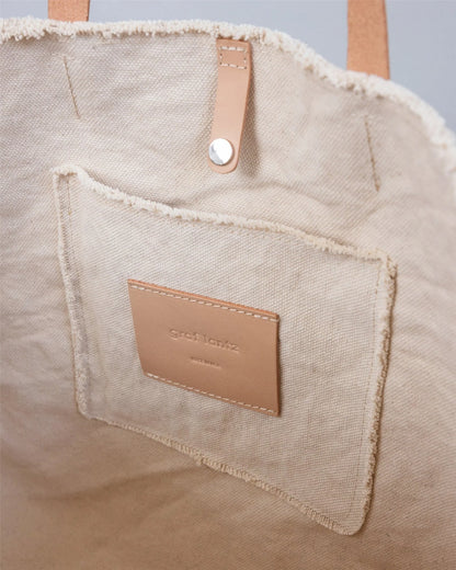 Hana Canvas Tote - Seashell