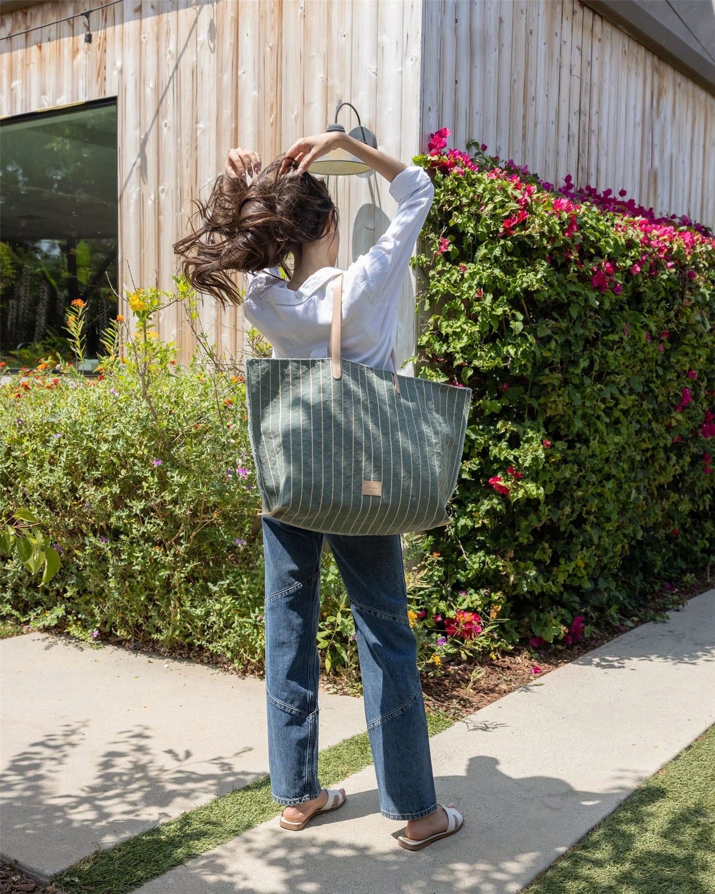 Hana Canvas Boat Bag - Coastline