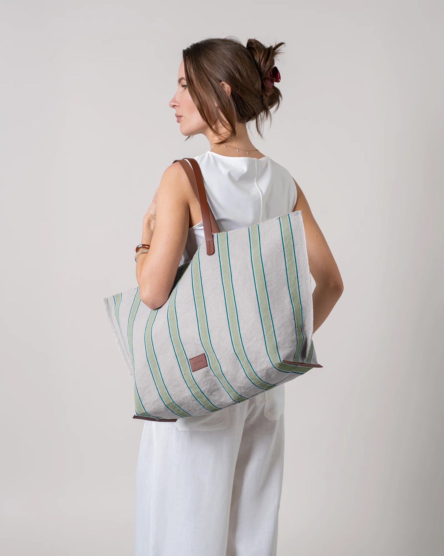 Hana Canvas Boat Bag - Vineyard (Copy)