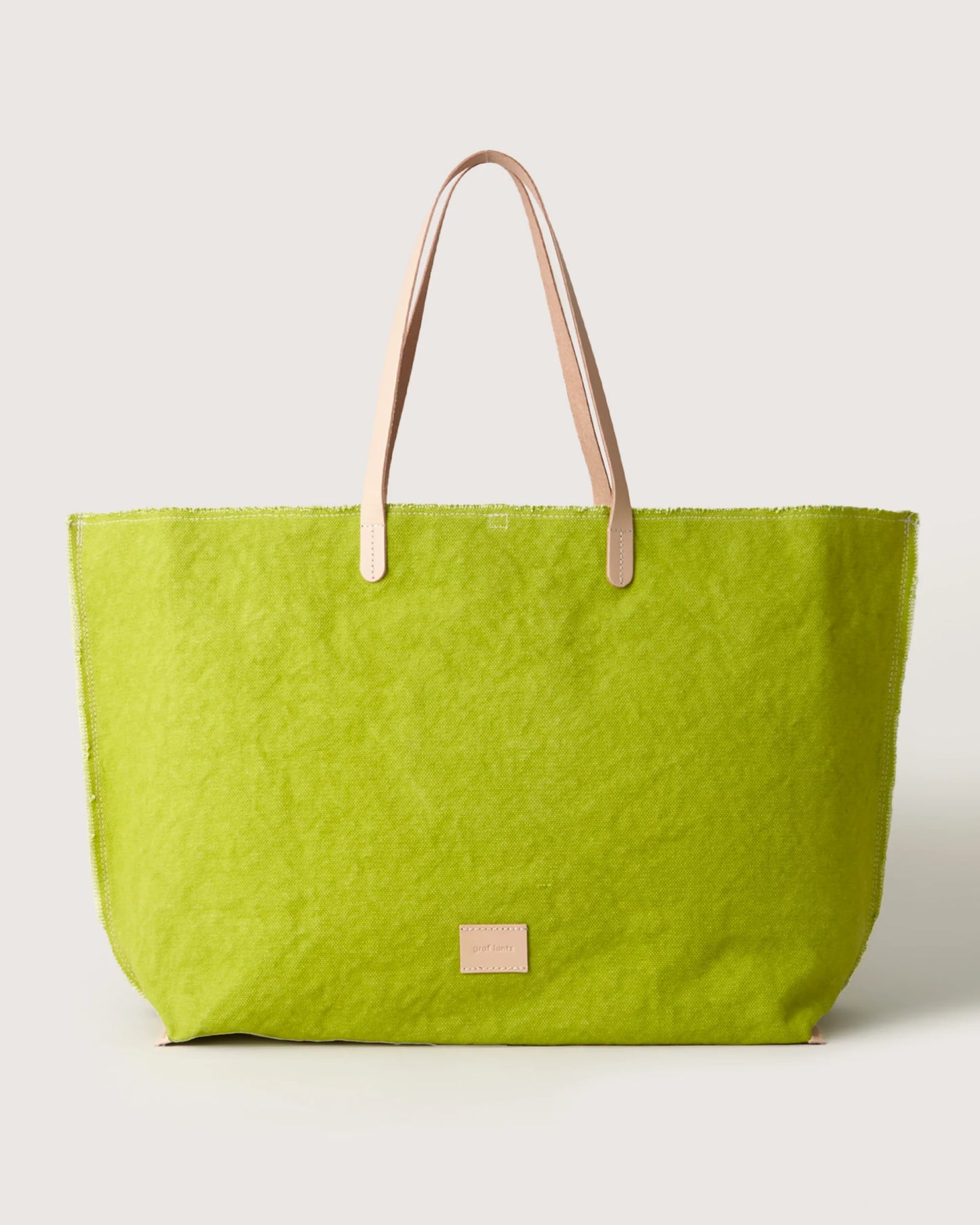 Hana Canvas Boat Bag - Kiwi
