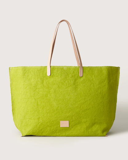 Hana Canvas Boat Bag - Kiwi