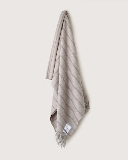 Haus Alpaca Throw - Canyon Stripe