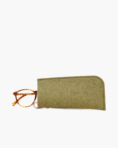 Wool Eyeglass Sleeve - Sage
