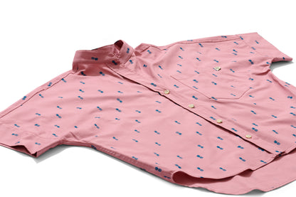 Pineapple Vintage Pink Harbor Shirt