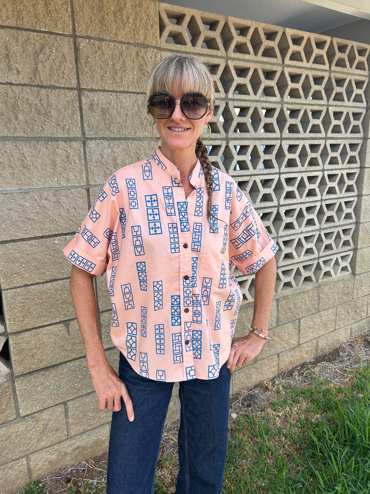 Arco Mocha Mousse Ladies Harbor Shirt