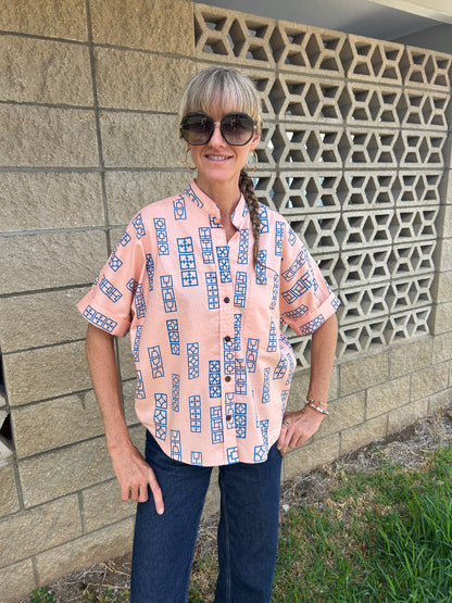 Arco Mocha Mousse Ladies Harbor Shirt