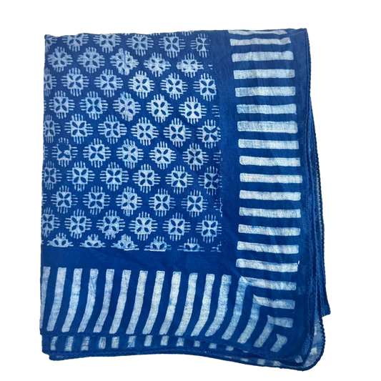 Indigo Scarf/ Pareo - LAKEN